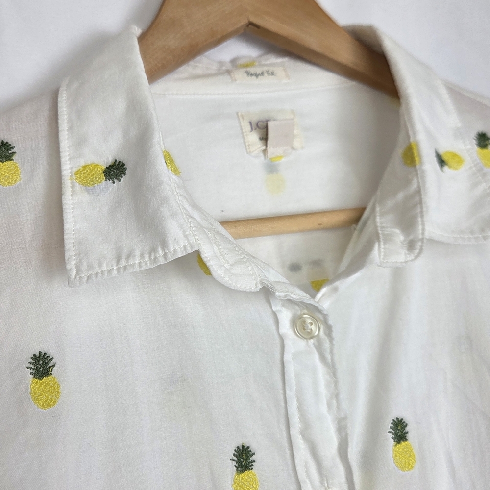 J.Crew Pineapple Button Down Shirt - image 3